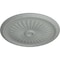 Ekena Millwork Juniper Ceiling Medallion (Fits Canopies up to 7"), 36"OD x 1 1/2"P, Primed White CM36JU - alternate 2